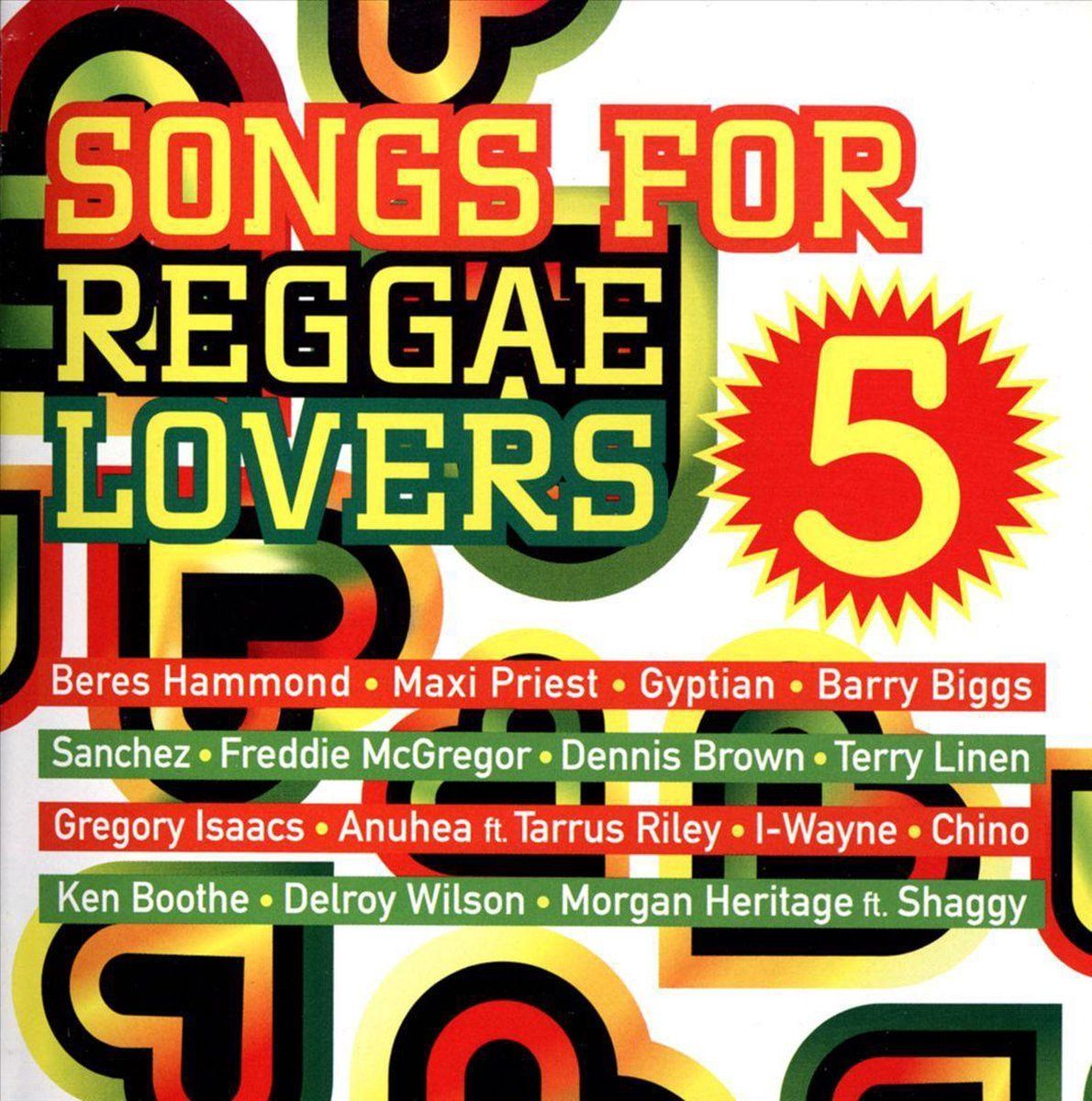 PIAS Nederland Various - Songs For Reggae Lovers Vol.5 - Muziek
