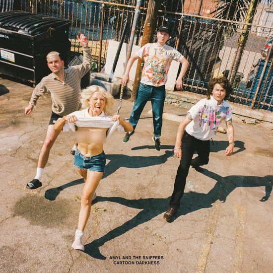 Cartoon Amyl And The Sniffers - Cartoon Darkness (LP)
