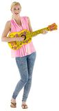 Flower Power Opblaasbare Ukelele