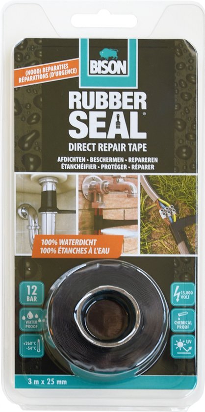 Bison Rubber Seal direct repair tape