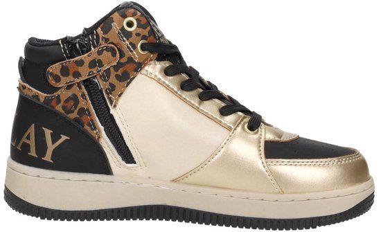 Replay Epic JR 6 Sneakers Hoog - Zwart - Maat 38