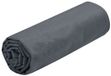 Stof Textiles Hoeslaken Eden - 1-persoons - 90 x 190 cm - donkergrijs - hotelkwaliteit - ademend katoen - 30 cm matrasdikte