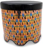 Toca Freestyle II Gathering Drum 18"x16" Kente Cloth