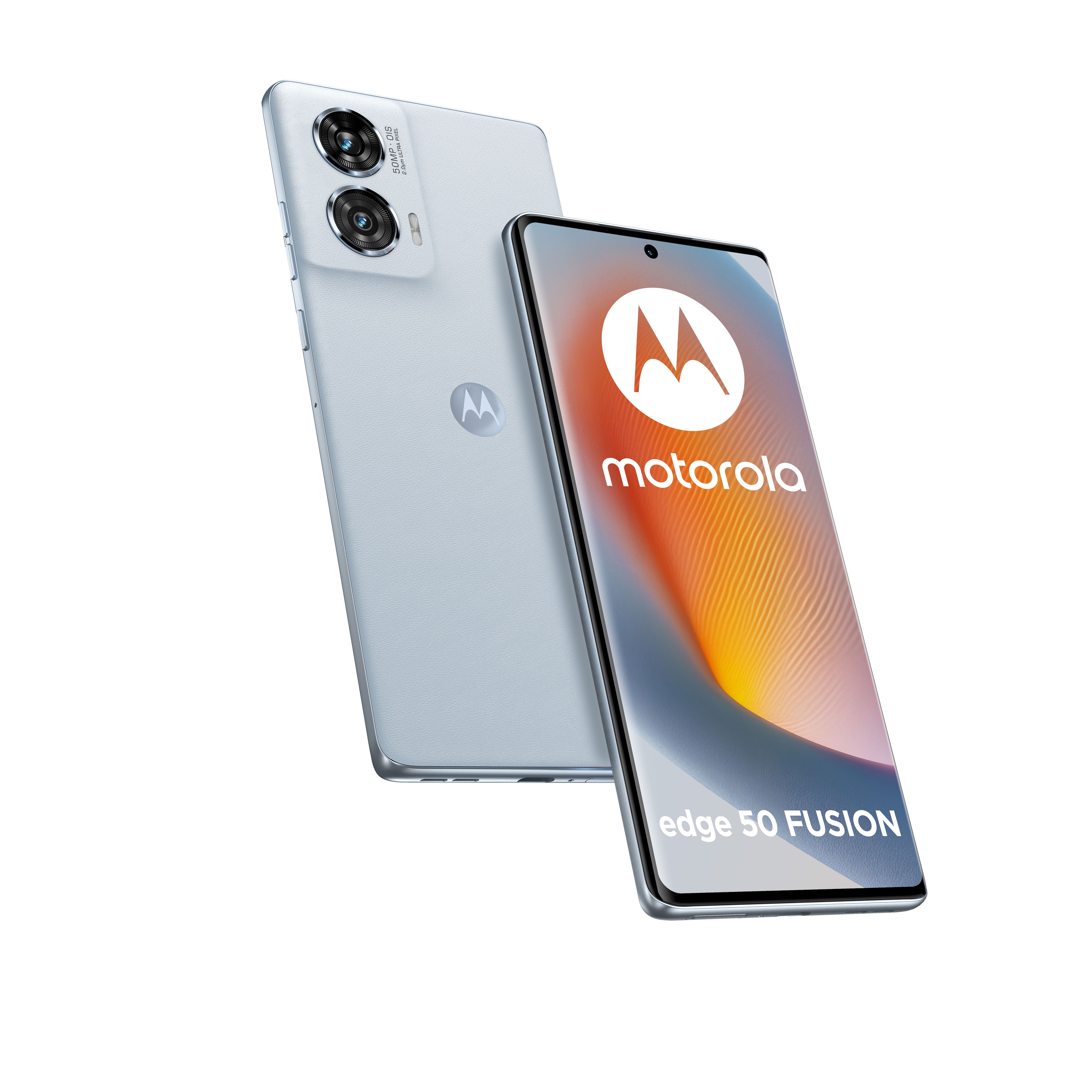 Motorola Edge 50 Fusion - 6.7" - 256GB - 12GB RAM - Lichtblauw
