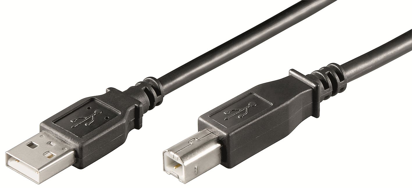 Ewent EW-UAB-030 USB-kabel - 3 m - Zwart