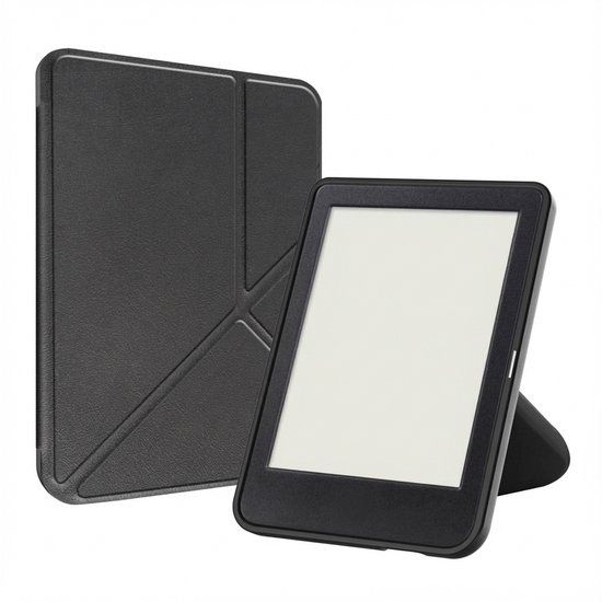 imoshion Ploonk B.V. Ereader Hoes - Geschikt voor Kobo Clara BW/Kobo Clara Colour - Zwart
