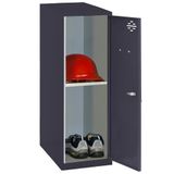 Simon Rack Simonlocker commode, klein, 915 x 300 x 500 mm, Amario van metaal, met sleutel, antraciet