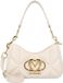 Love Moschino Embossed Schoudertas 22.5 cm - Dames - ivory