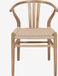 Sissy-Boy Houten eetkamerstoel Rey Beige