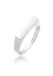 Elli - Ring - Dames Zegel Hoekig Geo Ontwerp Basis in 925 Sterling Zilver