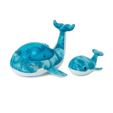 cloud b Rustige walvis familie - blauw