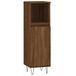 VidaXL Badkamermeubel Eiken 30x30x100 cm