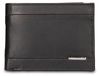 Pierre Cardin portemonnee homme, cuir véritable, noir, design fin, sans fermeture