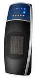 Domair Ovoid keramische kachel met LED-display en afstandsbediening, 1500W