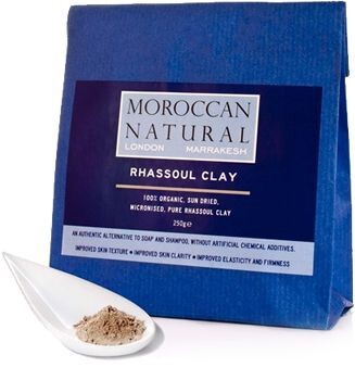 Moroccan Natural Rhassoul clay sachets 5 x 50 gram 250g