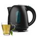 Cecotec Thermosense 140 Waterkoker, 1 l, 2.200 W, snel opwarmen, anti-kalkfilter, vrij van BPA en andere giftige stoffen, basis met 360 graden rotatie, container zonder kabel