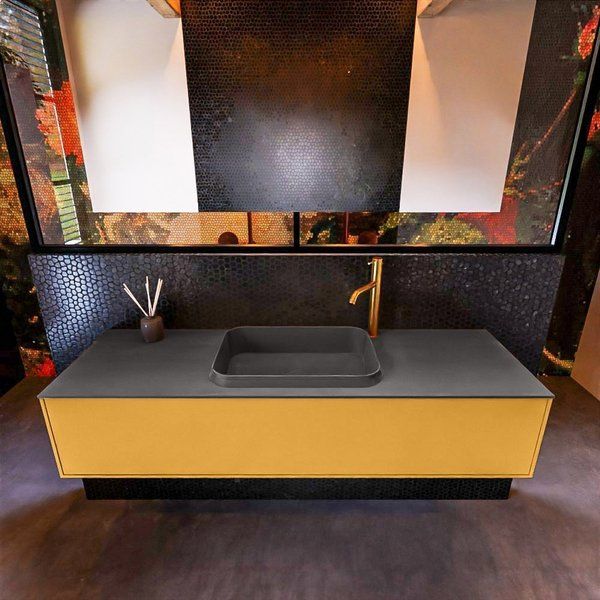 Mondiaz ERIN 150cm badmeubelset Ocher