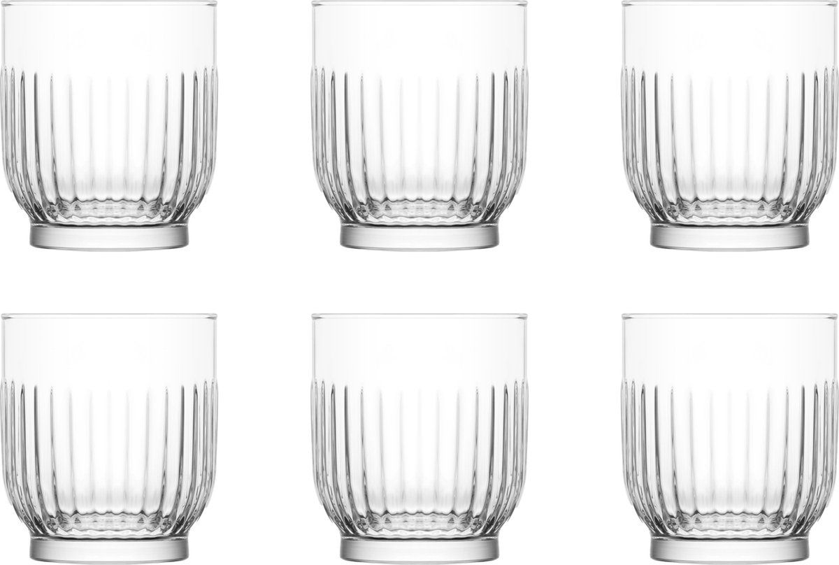 Mammoet Tumbler Lily - 33 cl - Transparant - 6 stuks