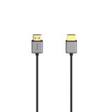 Hama 00205449 HDMI kabel 1,5 m HDMI Type A (Standaard) Zwart, Grijs