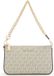 Michael Kors Chain Pouchette Dames Crossbodytas - Vanilla