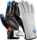 Valkental Waterdichte Fietshandschoenen 3M Geel Unisex L