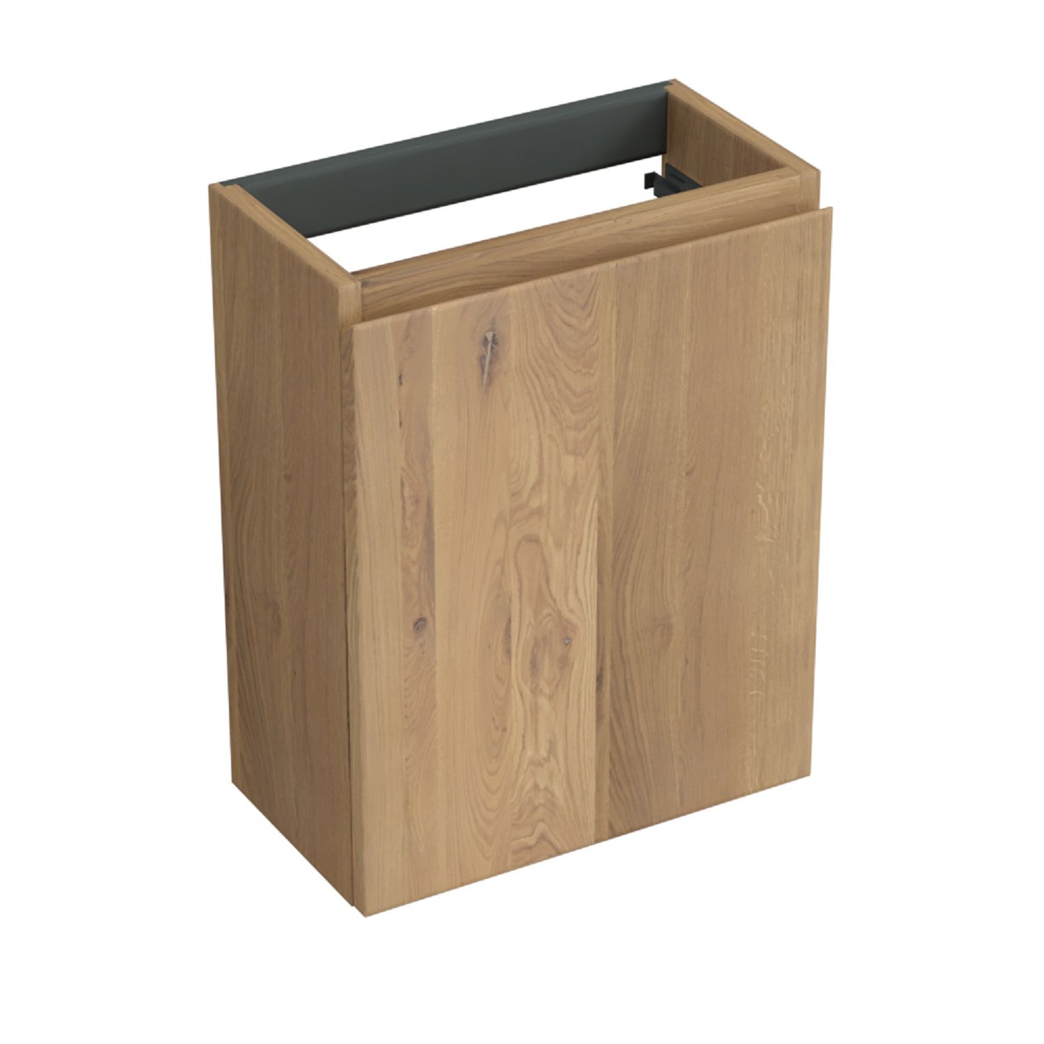 Forzalaqua Siena Fonteinkast - 39.5x21.5x50 cm - 1 Deur Rechts - Eiken Oyster