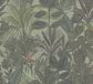 Living Walls Drawn Into Nature Vliesbehang - Botanisch & Tropisch - Groen Bordeaux
