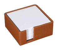 Bureaugarnituren Läufer Bureaugarnituren en bureau-accessoires van leer Zettelbox terracotta