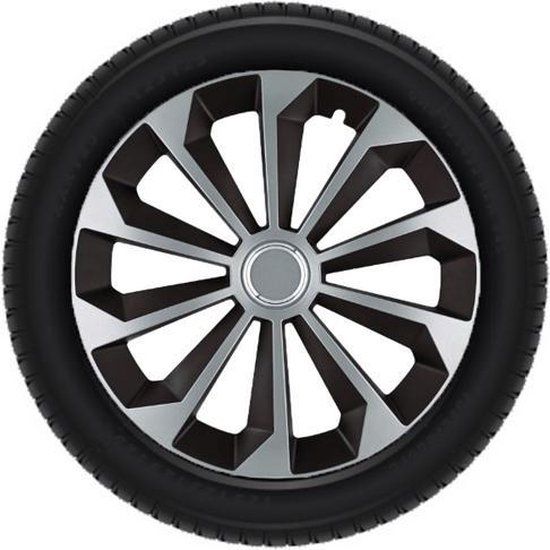 Wieldoppen set - 15 inch - Fame Mix - Grijs (4 stuks)