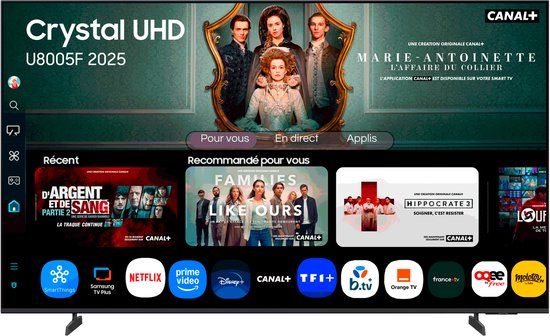 Samsung TU50U8005FUXXC / LED-LCD screen / 50 inch / 2025