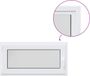 vidaXL - Kelderraam - RISOR - 50 x 55 cm - PVC en Glas - Links binnendraaiend