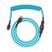 GLORIOUS Premium Spiraalkabel Electric Blue Custom