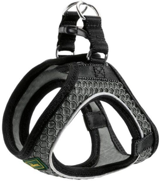 Hunter Harnas Hilo Comfort Antraciet - Hondenharnas - 26-30/31-33 cm