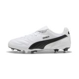 PUMA King Liga Fg/Ag Voetbalschoenen, uniseks, Puma Wit PUMA Zwart