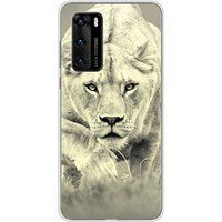 Lioness Siliconen hoesje compatibel met Huawei P40