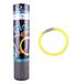 Funny Fashion Glow in the dark armbandjes - 100x - geel - 25 cm - neon glow - oplichtende sieraden