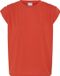 ICHI IHLISKEN TO Dames Tops Fiery Red