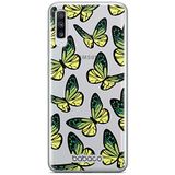 ERT GROUP mobiel telefoonhoesje voor Samsung A70 origineel en officieel erkend Babaco patroon Butterflies 002 optimaal aangepast aan de vorm van de mobiele telefoon, gedeeltelijk bedrukt