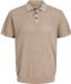 JACK & JONES Gestricktes Poloshirt mit kurzen Ärmeln und Knopfleiste