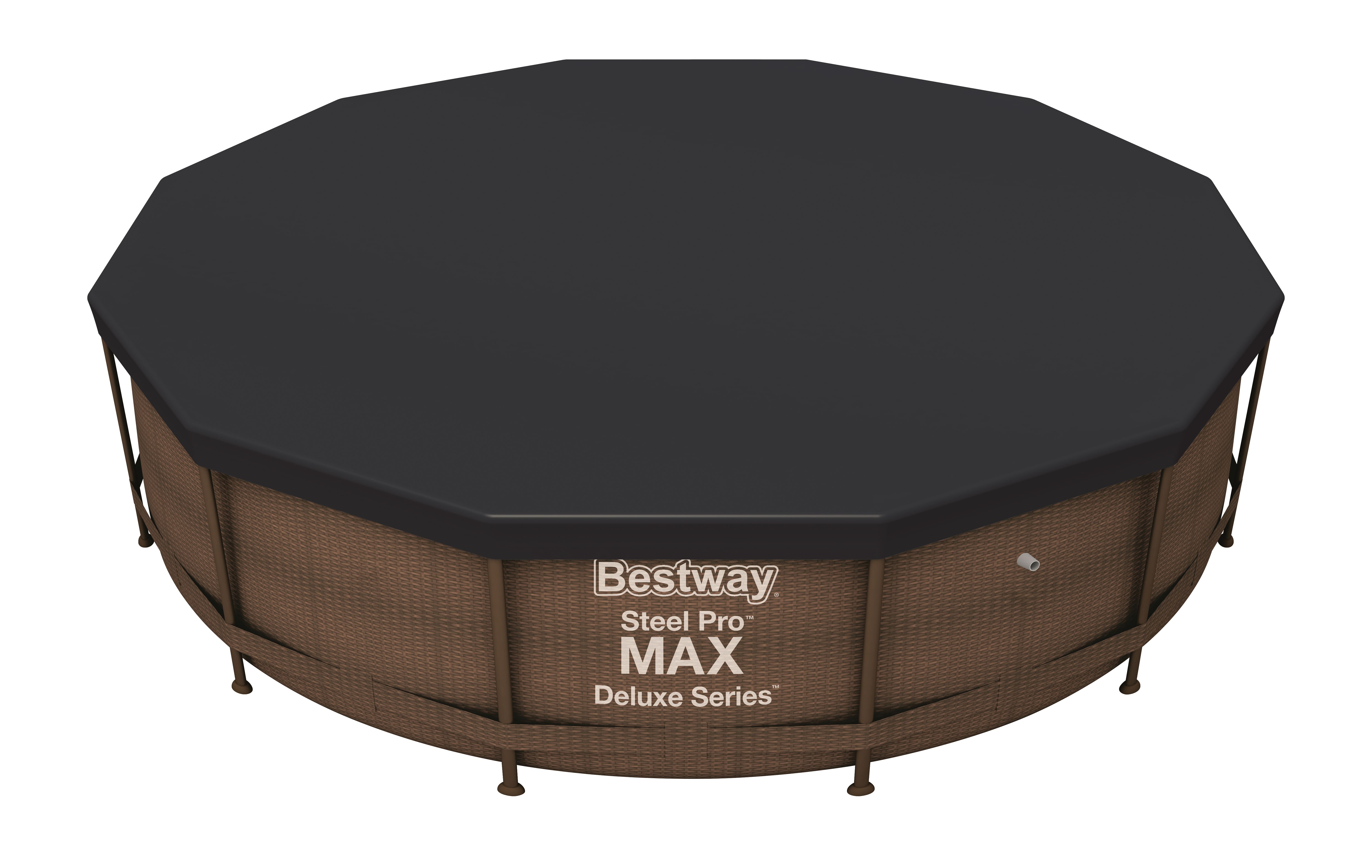 Bestway Flowclear Zwembad Afdekzeil - Rond - 366 cm - Blauw