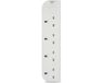Belkin E-Series 4 Socket, 1-Metre SurgeStrip Overspanningsbeveiliging 4 AC-uitgang(en) 230 V 1 m Wit