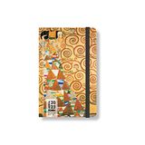 Kaos Dagplanner 2023 – 12 maanden met planner – tas 9 x 14 cm – gemakkelijk te dragen – harde kaft, platte elastiek, bladwijzer, afgeronde hoeken – klimt – wachten