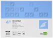 Liderpapel reserveonderdeel, viertelig, 100 H 2TCA-07 vierkant 6 mm, 2 maten met rand