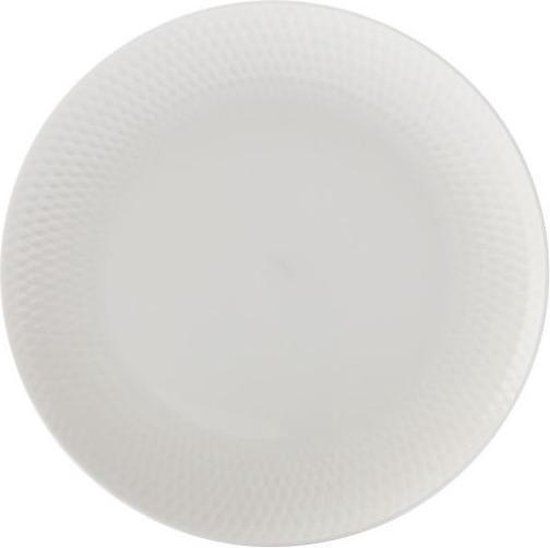 Maxwell & Williams Diamonds Round Gebaksbord - Ø 18cm - Wit Porselein