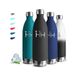 Thermosfles 1 Liter BPA-Vrij Roestvrijstalen Waterfles Lekvrij Thermosfles voor Warme Dranken Houdt 12 Uur Warm / 24 Uur Koud Thermosflessen voor Hardlopen Yoga Kamperen