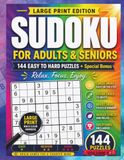 LARGE PRINT SUDOKU FOR ADULTS & SENIORS: BIG NUMBERS,1 PUZZLE PER PAGE WITH NOTE SPACE AND PROGRESS TRACKER!! (Vol. 1)