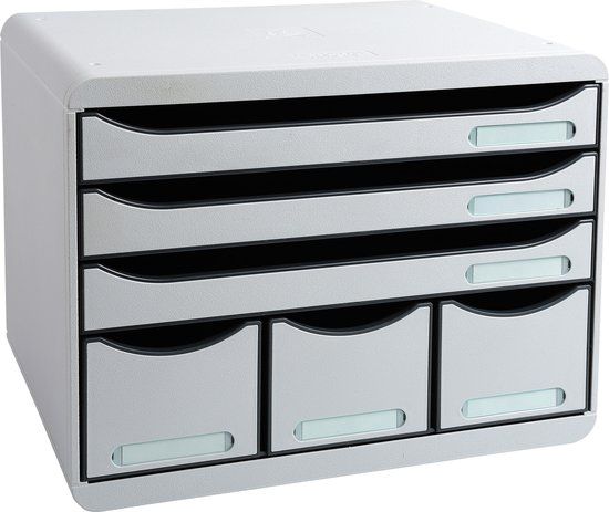 Exacompta STORE-BOX MAXI Ladebox Lichtgrijs