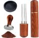 Molbory Tamper à café 51 mm, Acier inoxydable 304 Ensemble barista