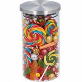 Alpina Glazen voorraadpot met deksel | 10 x 18 cm | 950 ml
