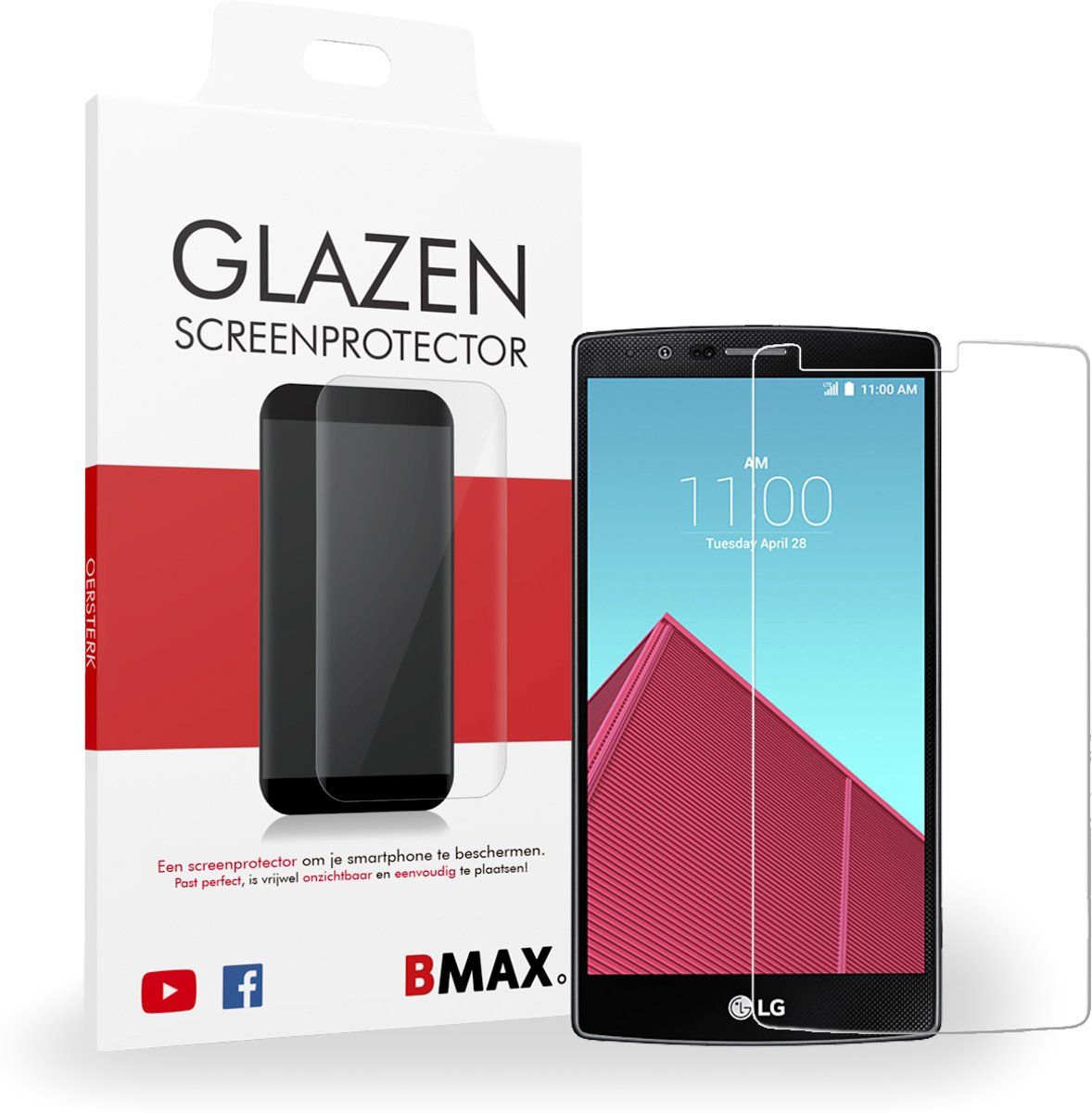 BMAX LG G4 Screenprotector - Tempered Glass